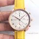 Swiss IWC Portuguese V2 Best Edition Replica Watch Green Leather Rose Gold A79350 (10)_th.jpg